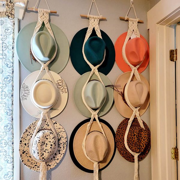 cowboy hat hanger for wall
