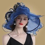 blue church hats