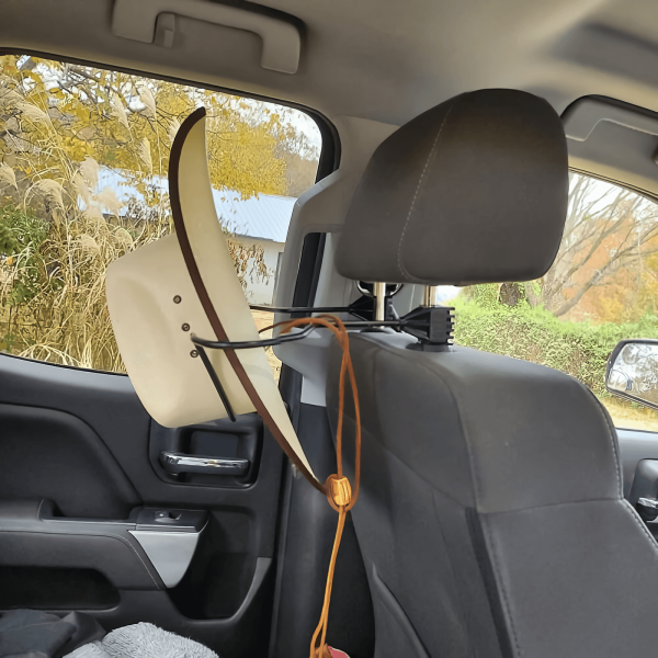 cowboy hat holder for truck roof