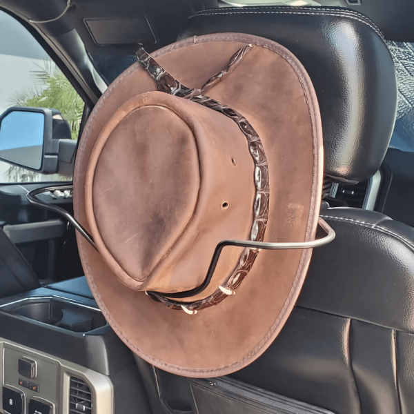 vehicle cowboy hat holder