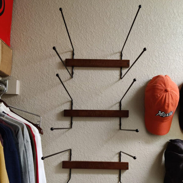Multi-hook hat organizer